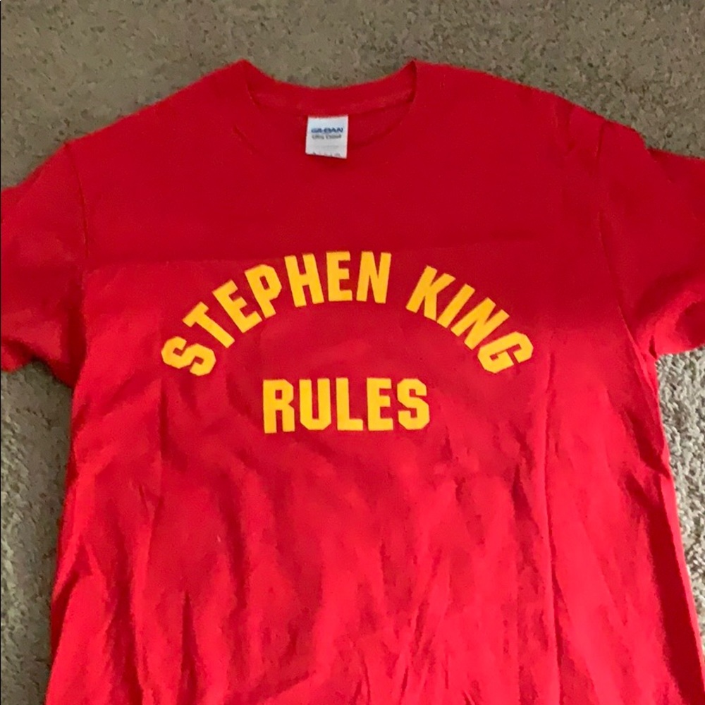 Stephen King Rules tee (monster squad)